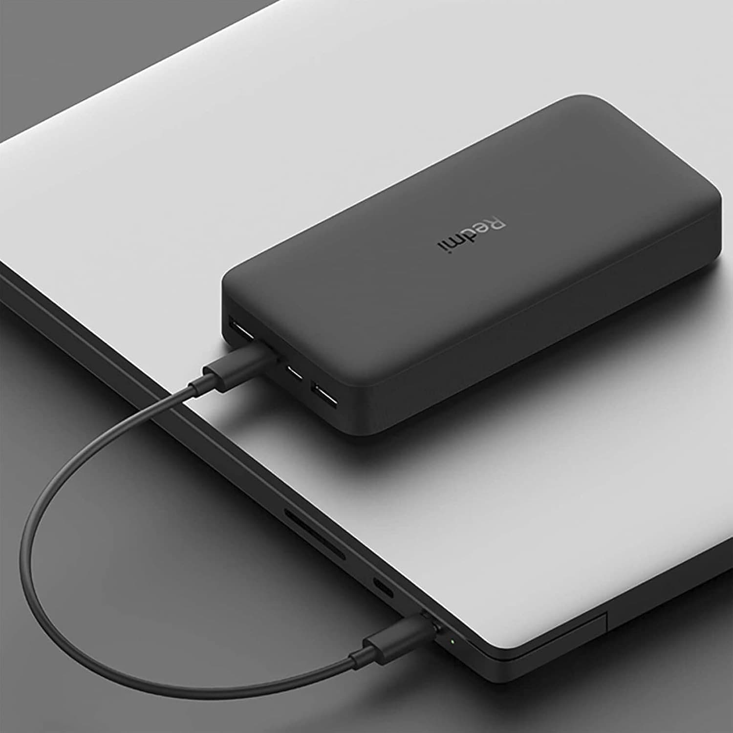 Xiaomi 20000mAh Redmi Power Bank, Fast Charge, Two-Way 18W Fast Charge, Dual Inp