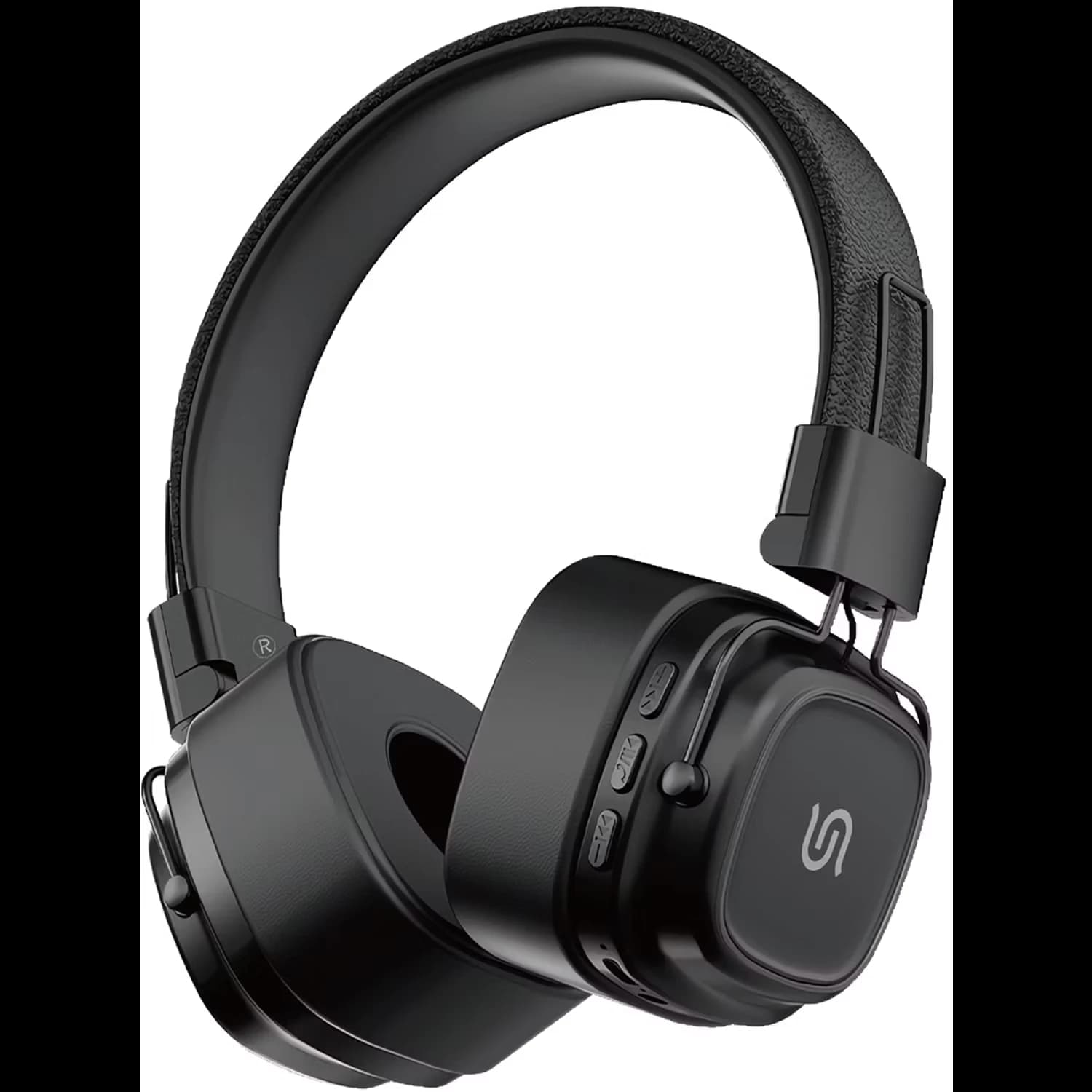 Porodo Soundtec Vintage Wireless ENC Headphones, Up to 12 Hours Battery Life, 10