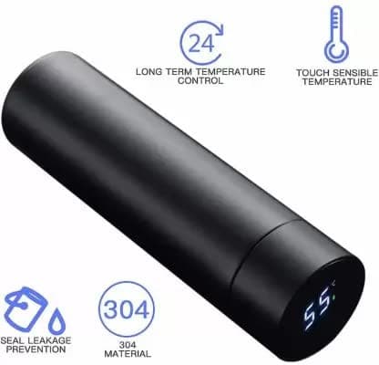 Digital Smart Water Bottle with LED Temperature Display